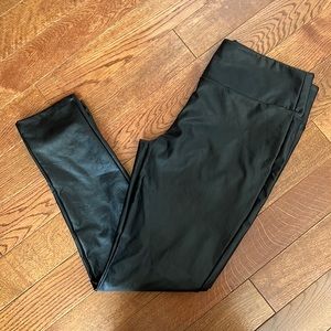 Brand new Kendall and Kylie black leather leggings
